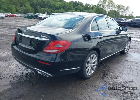 2017 Mercedes-Benz E 300 4Matic из США, поврежденный, VIN WDDZF4KB9HA220745